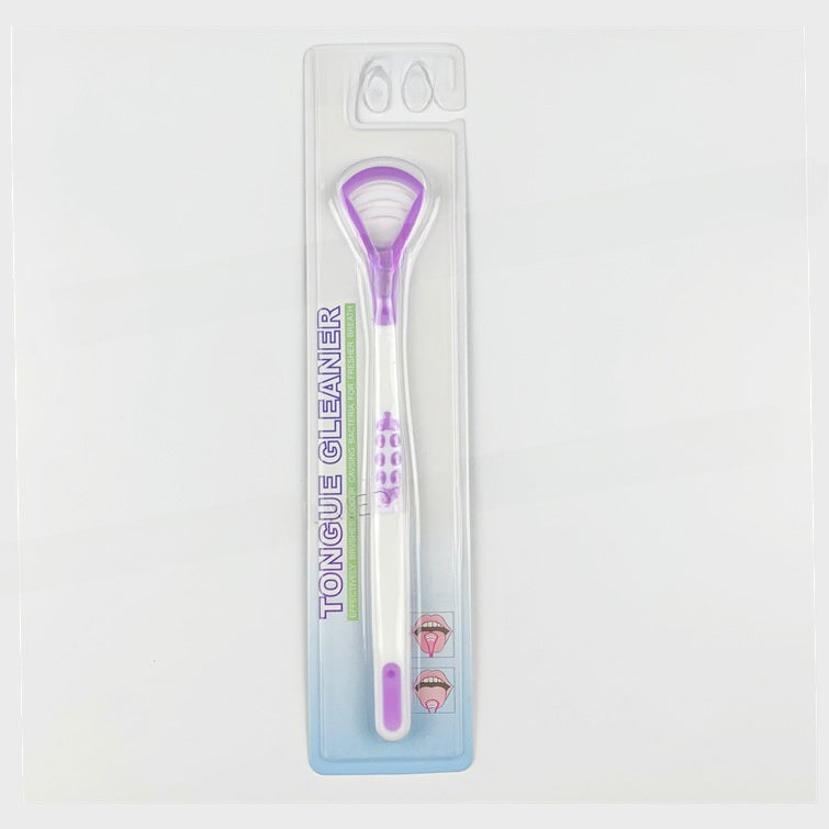 Double-Sided Silicone Tongue Cleaner Scraper