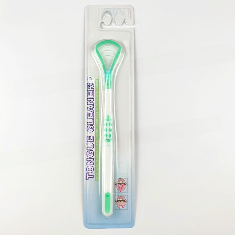Double-Sided Silicone Tongue Cleaner Scraper