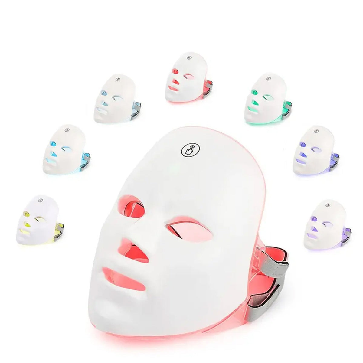 Masvoria 7-in-1 LED Facial Mask — Light Therapy for Every Skin Concern
