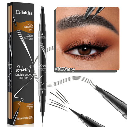 Four fork eyebrow pencil