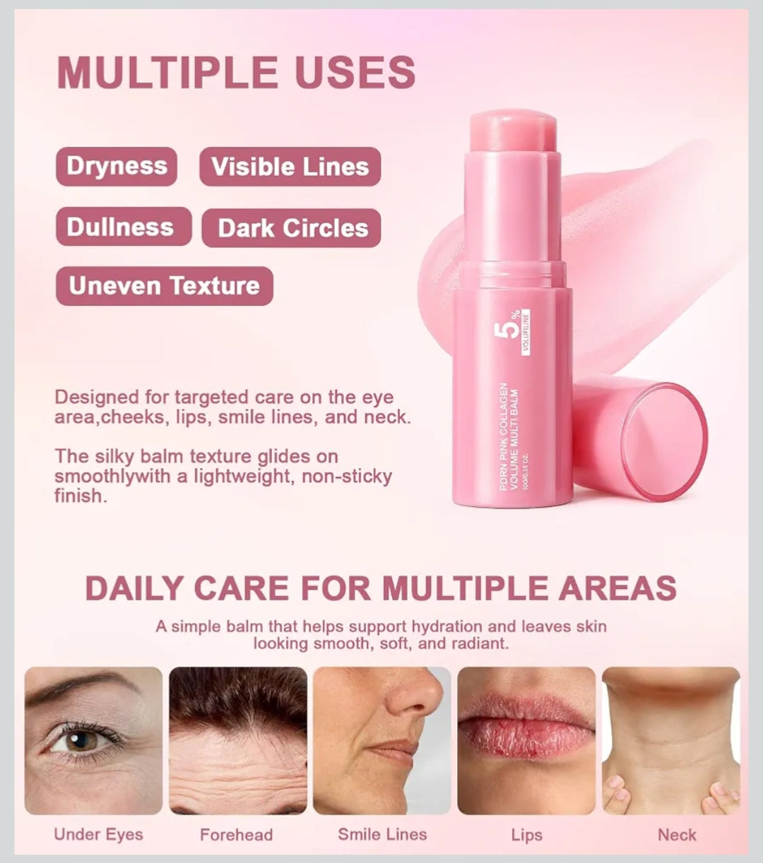 PDRN Collagen Multi-Effect Balm Stick with 5% Volufiline