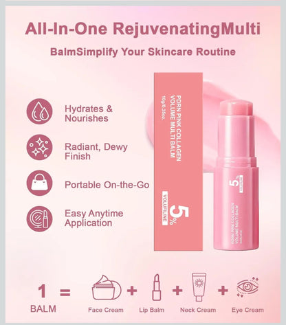 PDRN Collagen Multi-Effect Balm Stick with 5% Volufiline