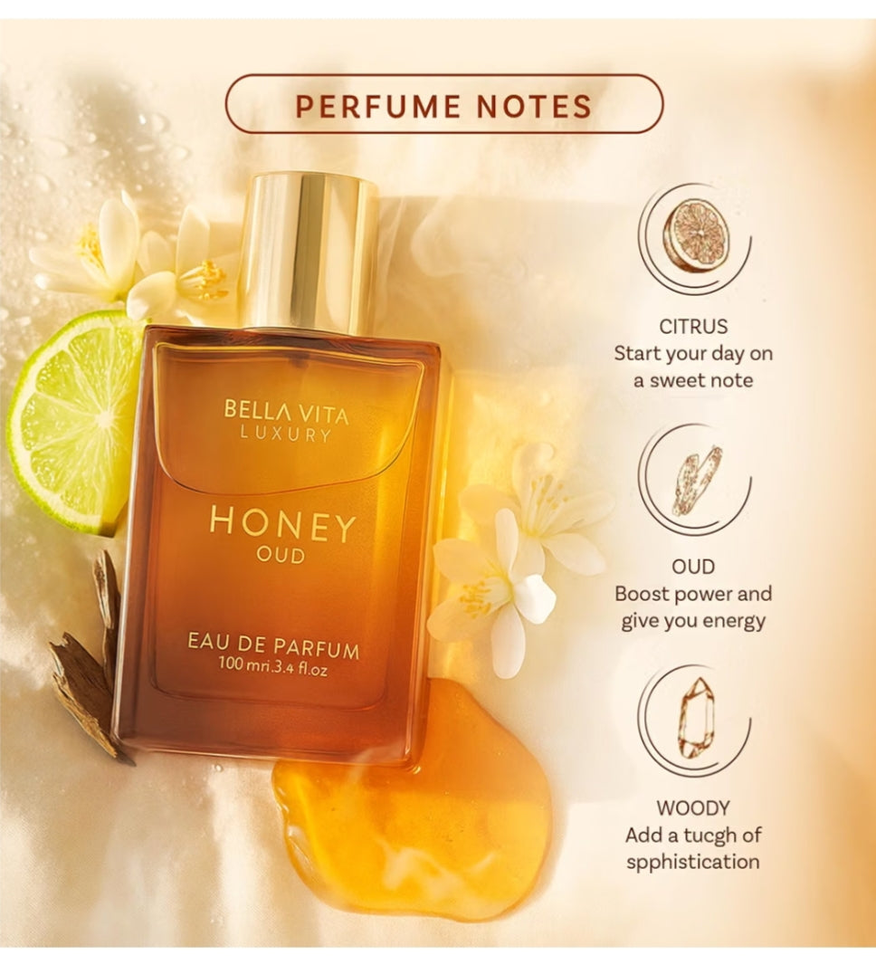 Honey perfume for men and women, delicately fragrant and long-lasting.